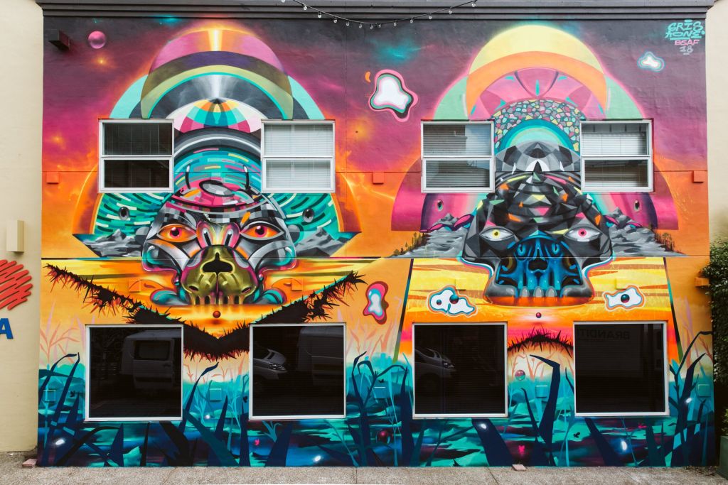 Gris One – Brisbane Street Art Festival