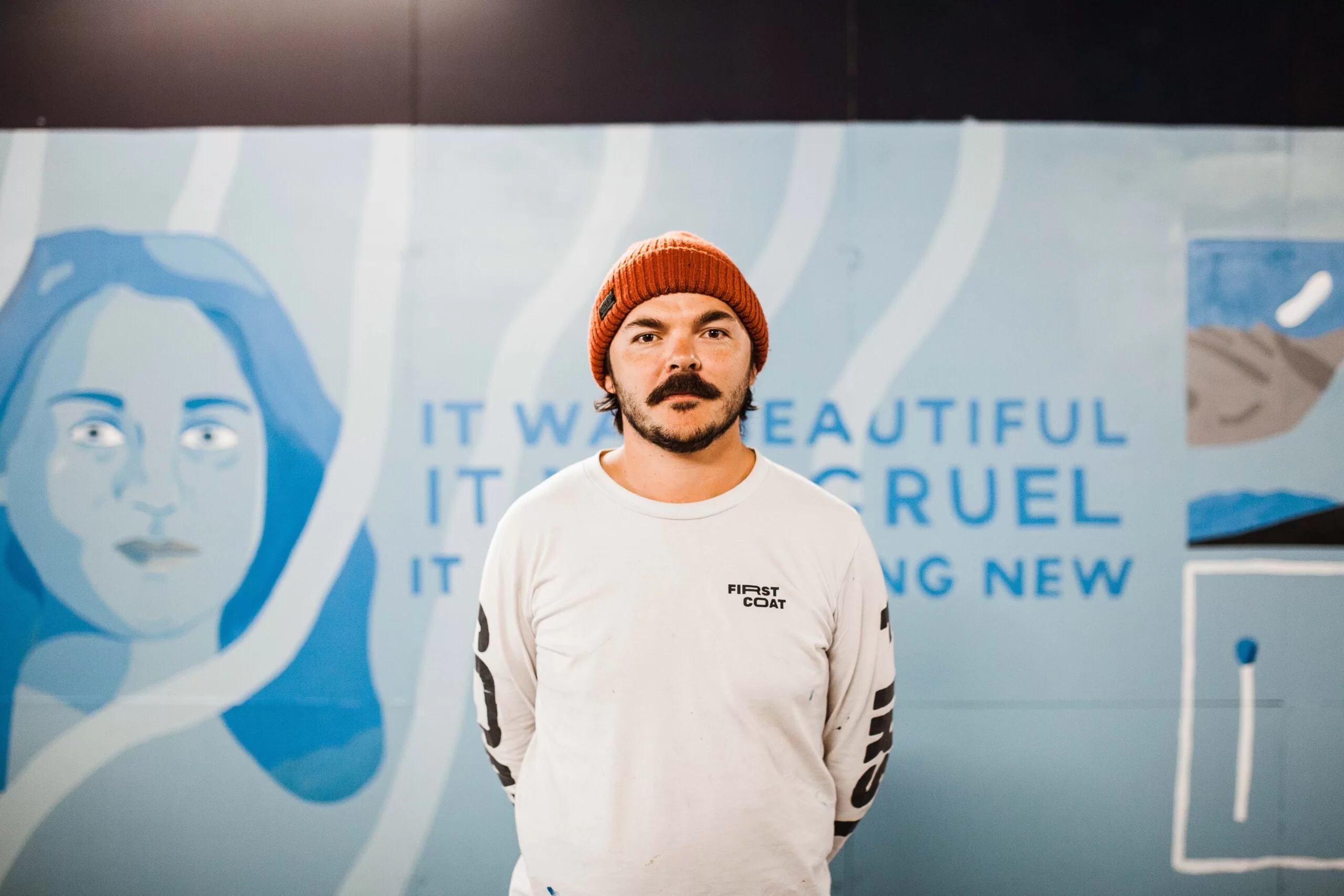 Col McElwaine for Brisbane Street Art Festival 2020 (BSAF 2020)