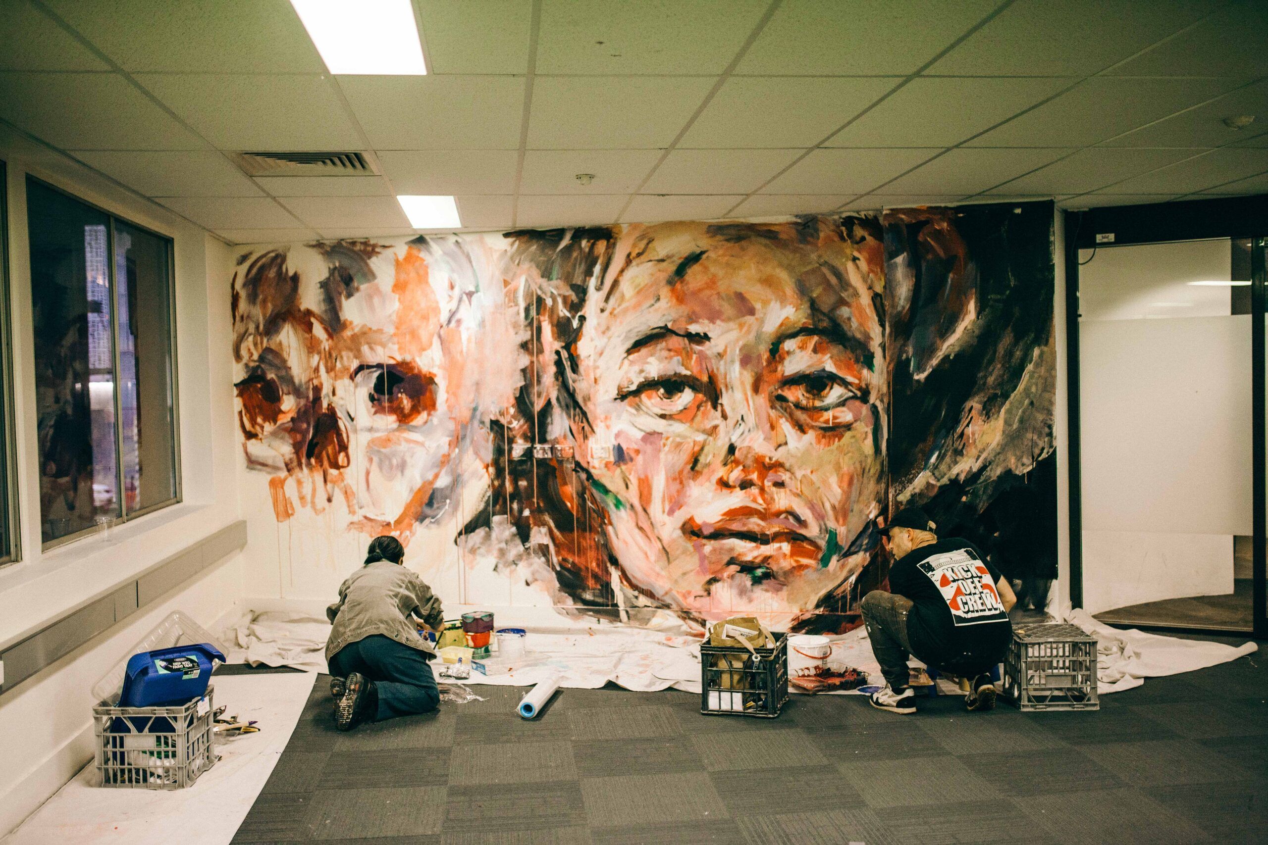 Benjamin Reeve for Brisbane Street Art Festival 2020 (BSAF 2020)