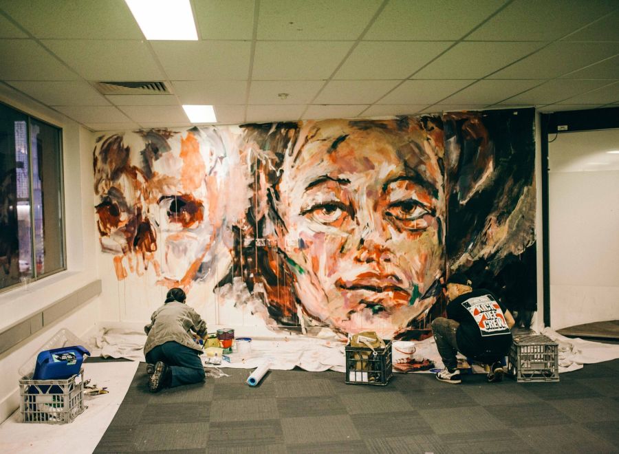 Benjamin Reeve for Brisbane Street Art Festival 2020 (BSAF 2020)