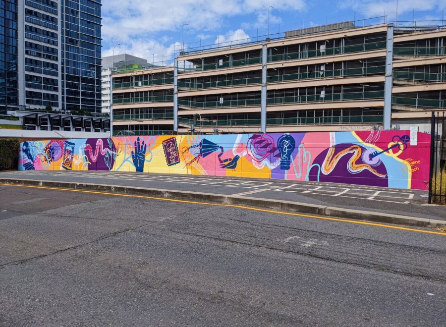 Imogene Peach for Brisbane Street Art Festival 2020 (BSAF 2020)