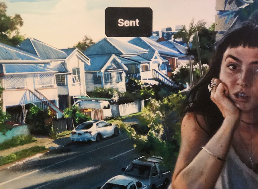 Gus Eagleton for Brisbane Street Art Festival 2020 (BSAF 2020)