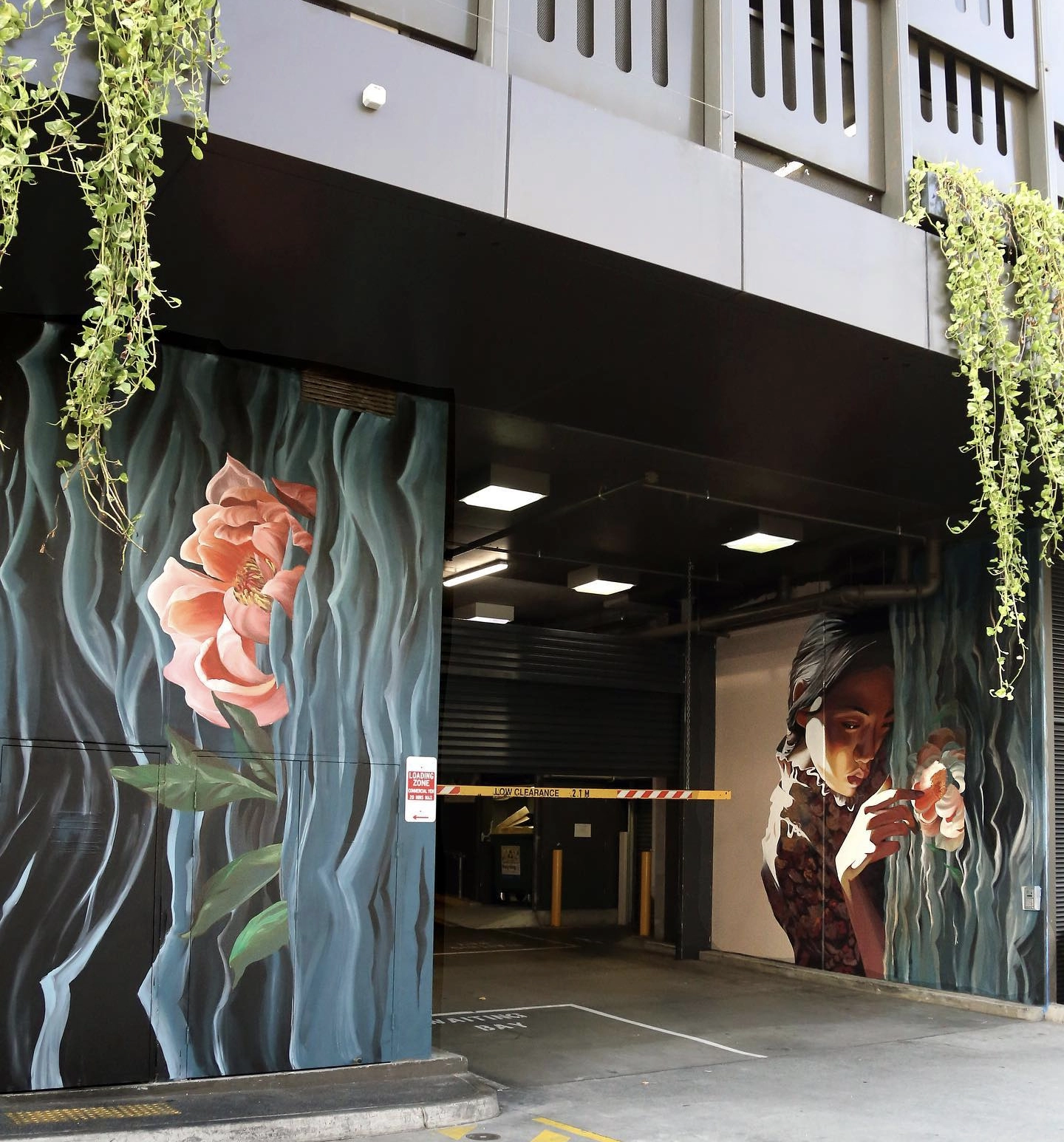 Loretta Lizzio for Brisbane Street Art Festival 2020 (BSAF 2020)