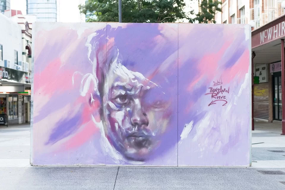 Benjamin Reeve for Brisbane Street Art Festival 2019 (BSAF 2019)