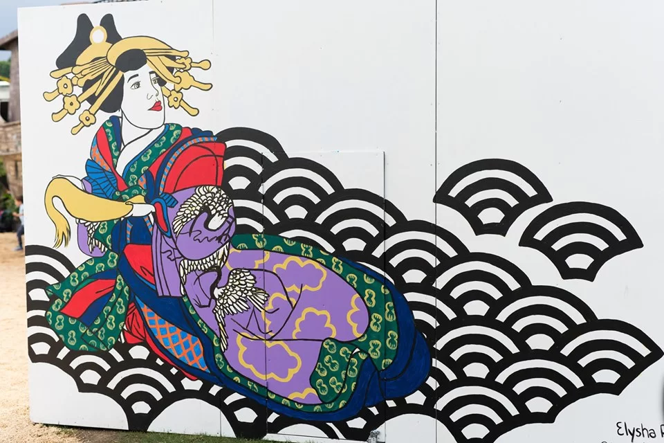 Elysha Rei for Brisbane Street Art Festival 2019 (BSAF 2019)