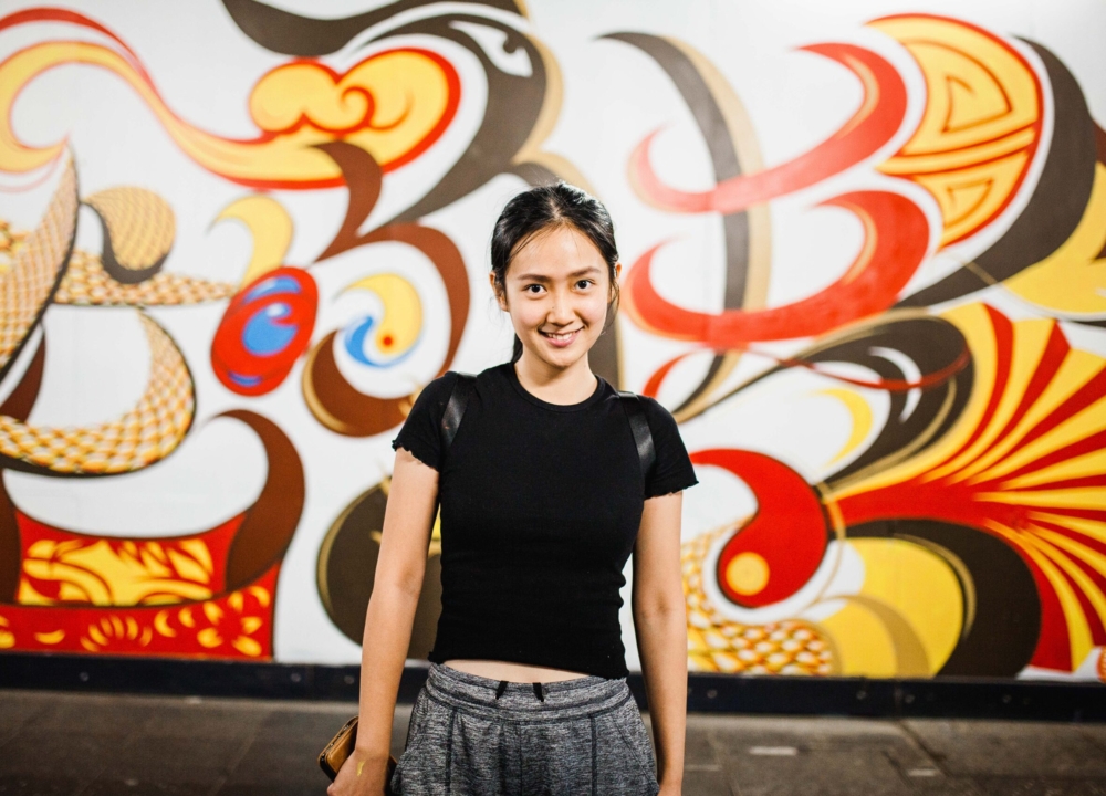Yin Lu for Brisbane Street Art Festival 2020 (BSAF 2020)