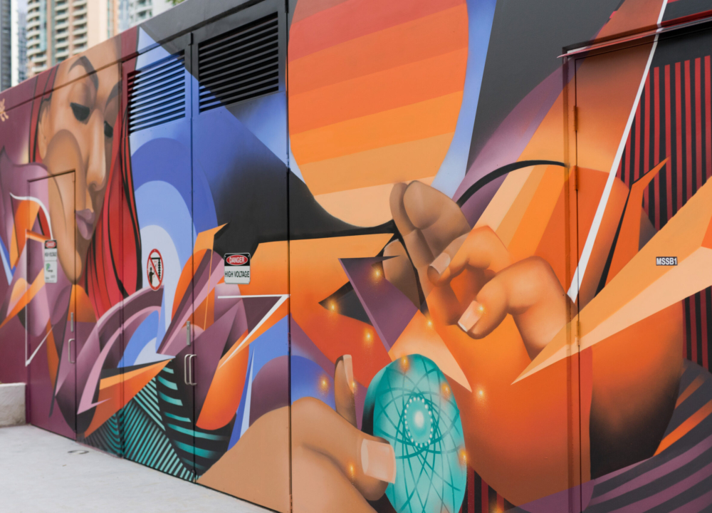 Zurik for Brisbane Street Art Festival 2019 (BSAF 2019)