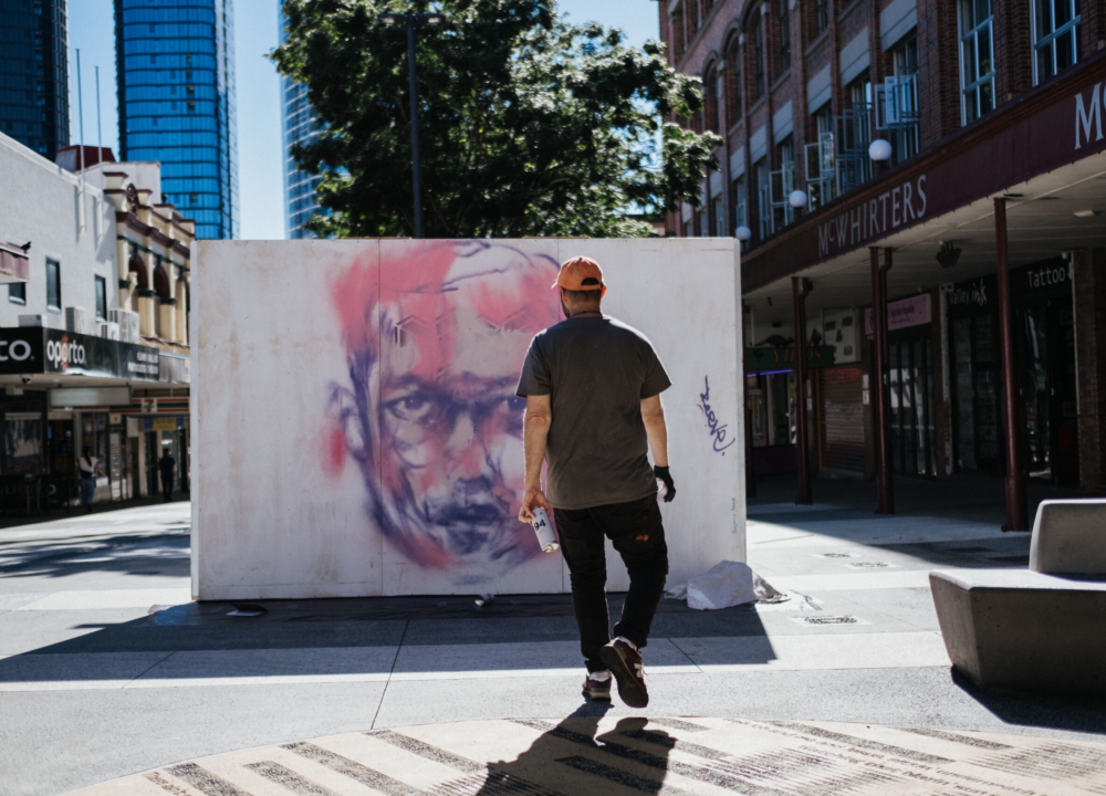 Benjamin Reeve for Brisbane Street Art Festival 2019 (BSAF 2019)