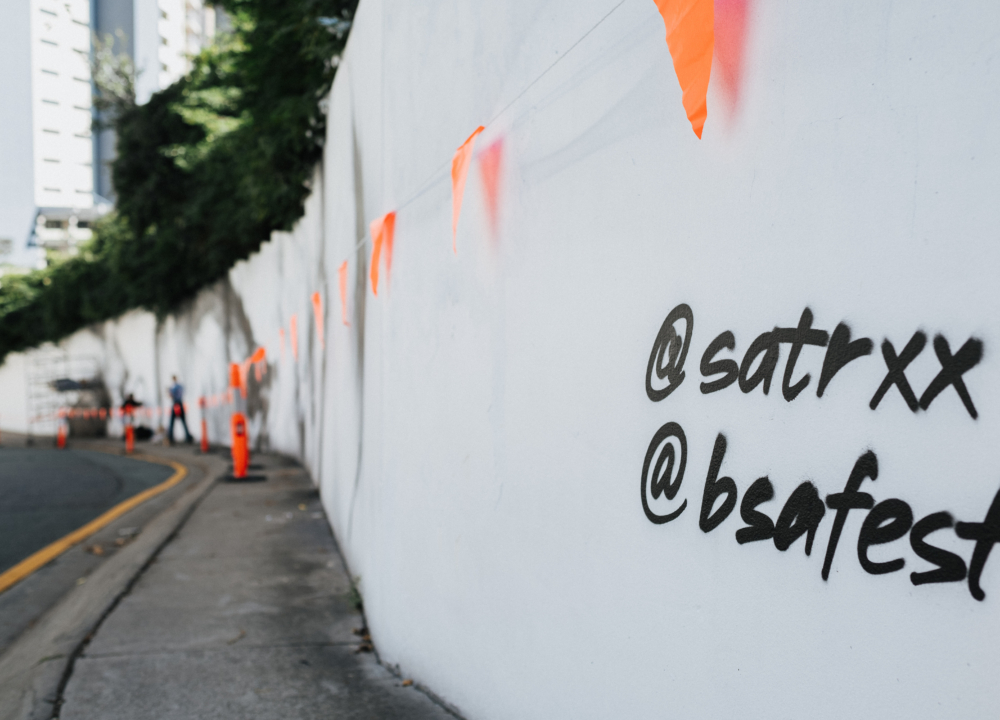 SATR for Brisbane Street Art Festival 2019 (BSAF 2019)