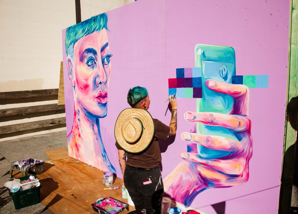 Shani Finch for Brisbane Street Art Festival 2019 (BSAF 2019)