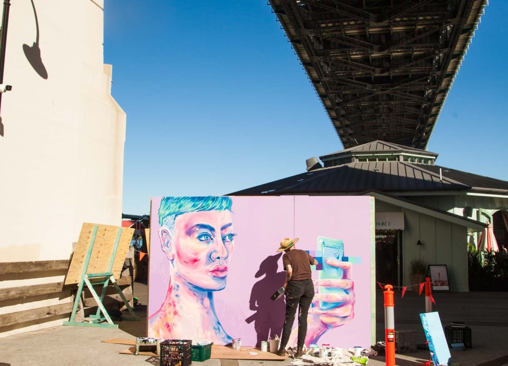 Shani Finch for Brisbane Street Art Festival 2019 (BSAF 2019)